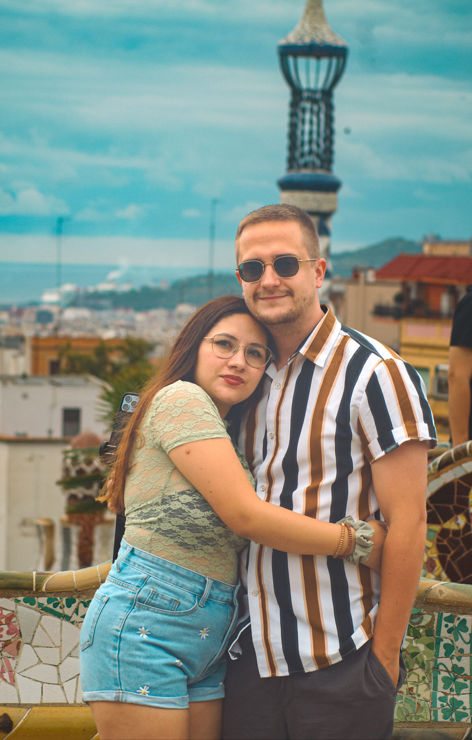N&J at the Park Güell
